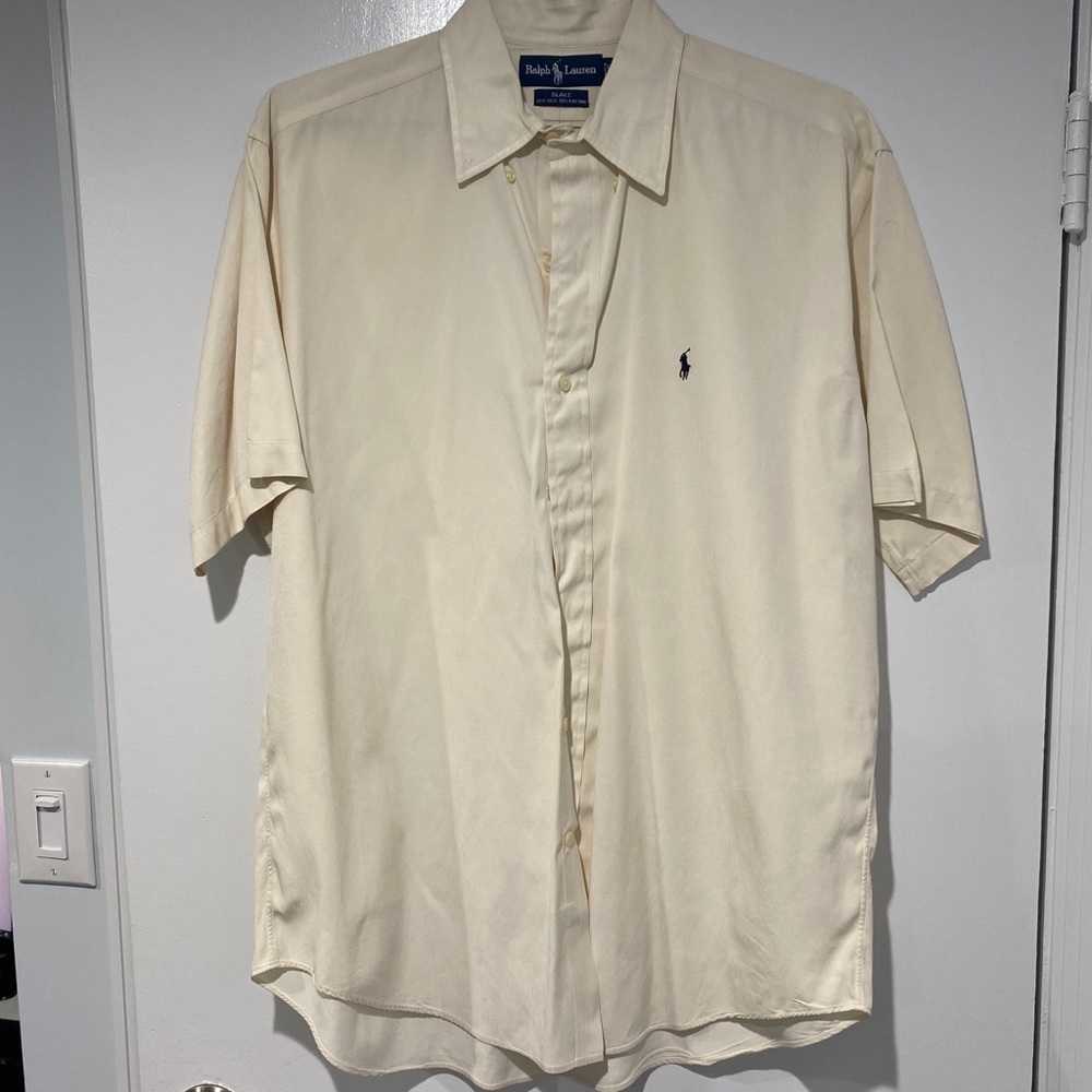 Ralph Lauren Blake style short sleeves button down